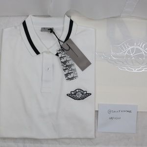 Air Dior Polo Shirt White L